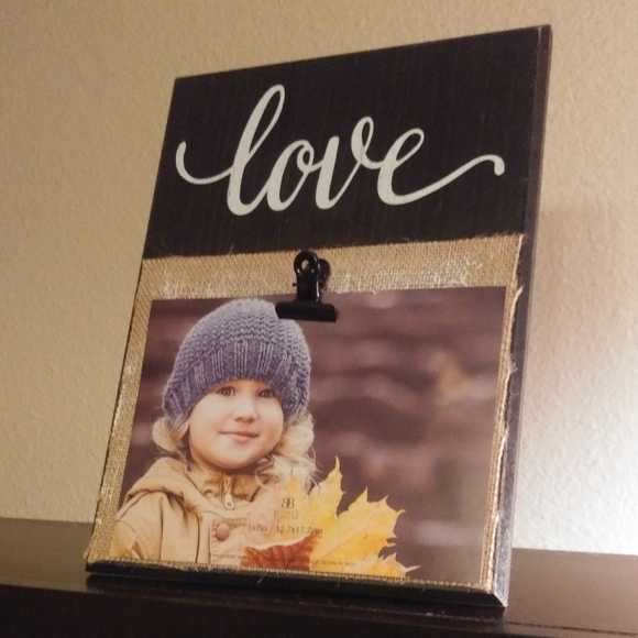 Black Wooden Picture Frame - Picture 1 of 1